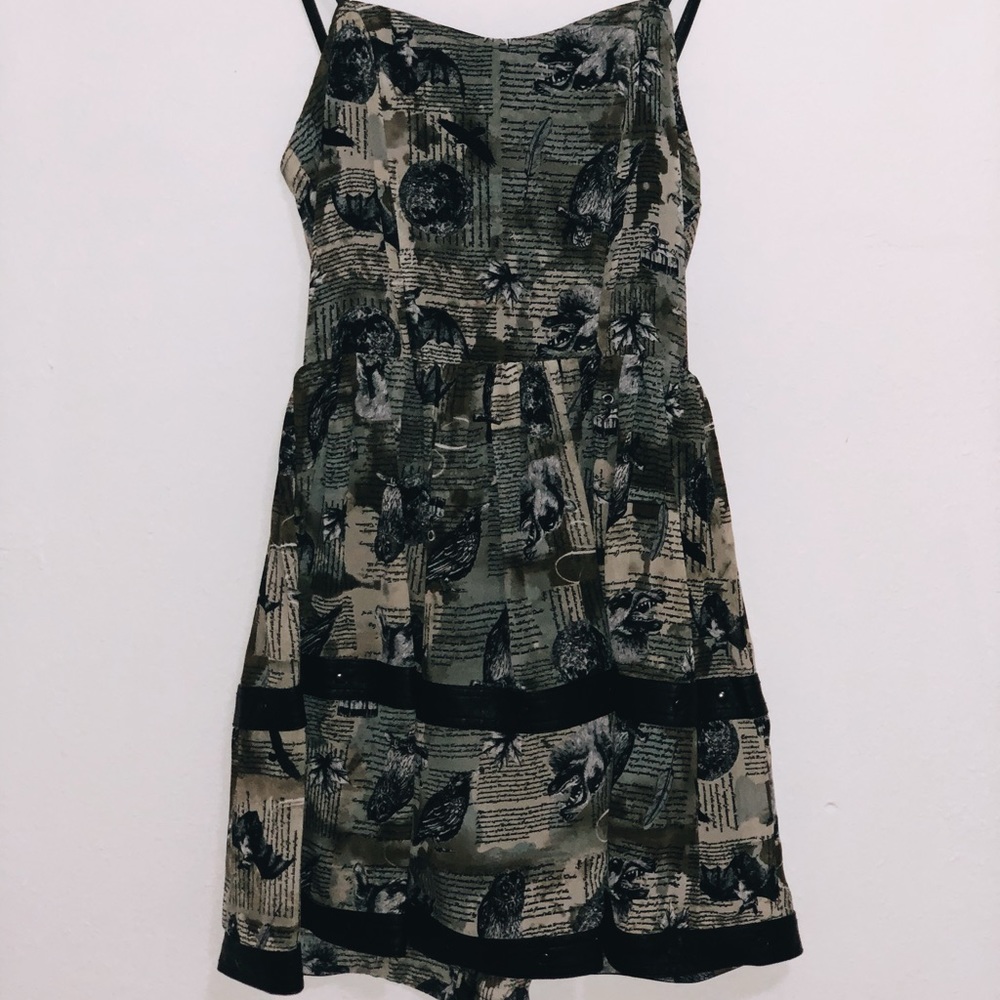 Steampunk Leather Parts Dress